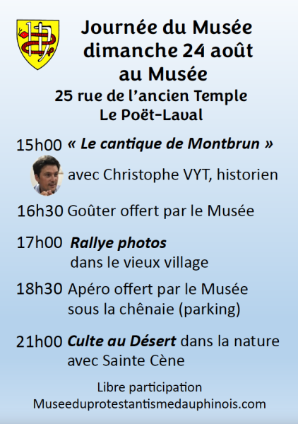 Affiche Journée du musée 2025