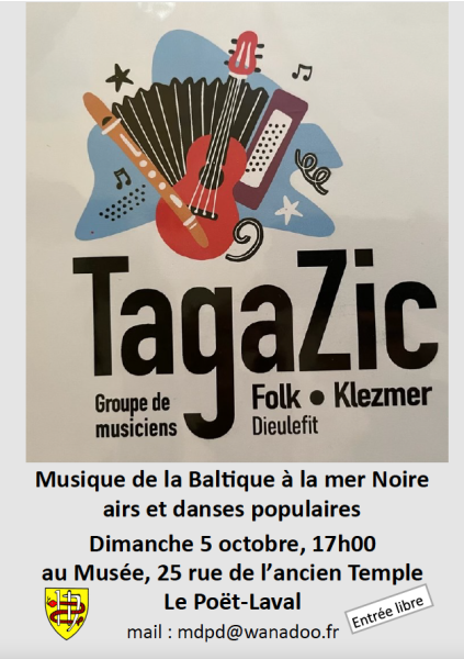 Concert Klezmer 5 octobre